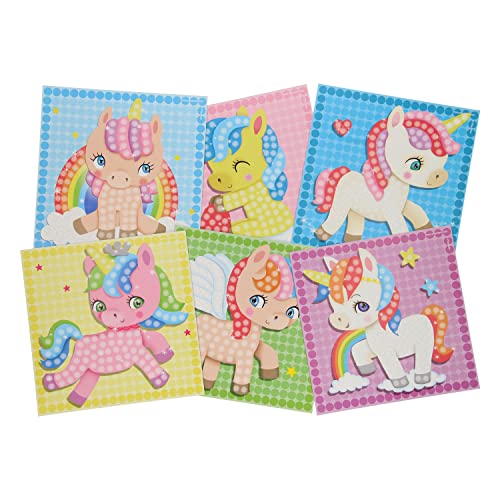 PlayMais Mosaikkarten Dekorieren Einhorn von PlayMais