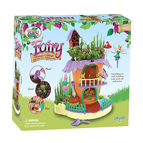 PlayMonster My Fairy Garden – Spielzeugfigur und Pflanzset – Naturhaus – Züchten Sie Ihren eigenen magischen Garten mit Fairy Isla – ab 4 Jahren von PlayMonster