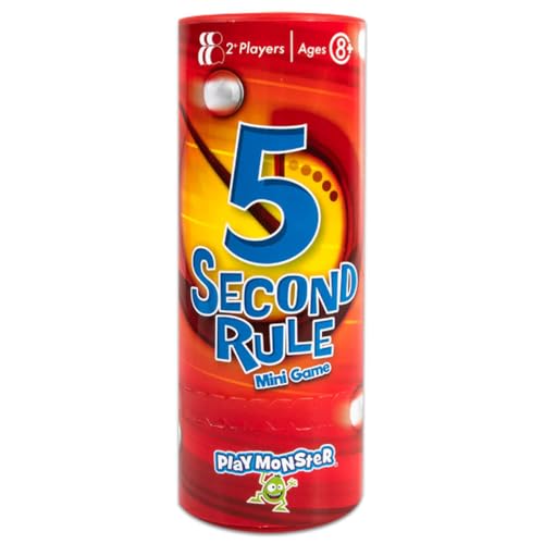 PlayMonster GF003 5 Second Rule Mini Travel Card Game, Multi von 5 SECOND RULE