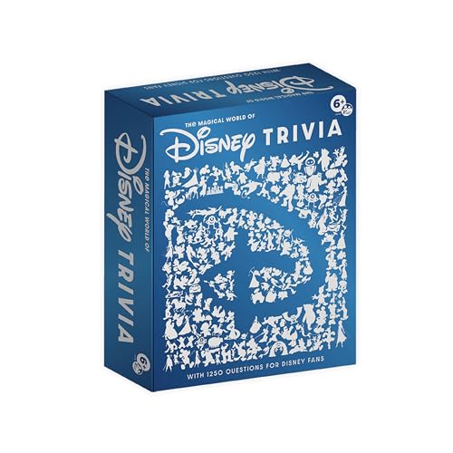 PlayMonster The Magical World of Disney Trivia Games - Brettspiele für Familiennacht, Familienspiele, Mehrspieler-Brettspiel, Familien-Brettspiel, Reisespiele, Disney-Spiel, ab 6 Jahren von PlayMonster