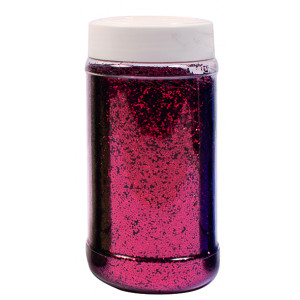 Playbox Deko-Glitter/Glimmer Grob Rot 250g von Playbox