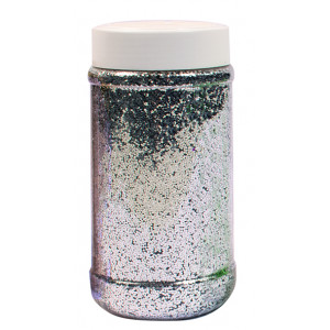 Playbox Deko-Glitter/Glimmer Grob Silber 250g von Playbox