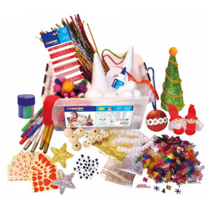 Playbox Kreativ Hobbybox Weihnachten 3.000 Teile 33x24,5x15cm von Playbox