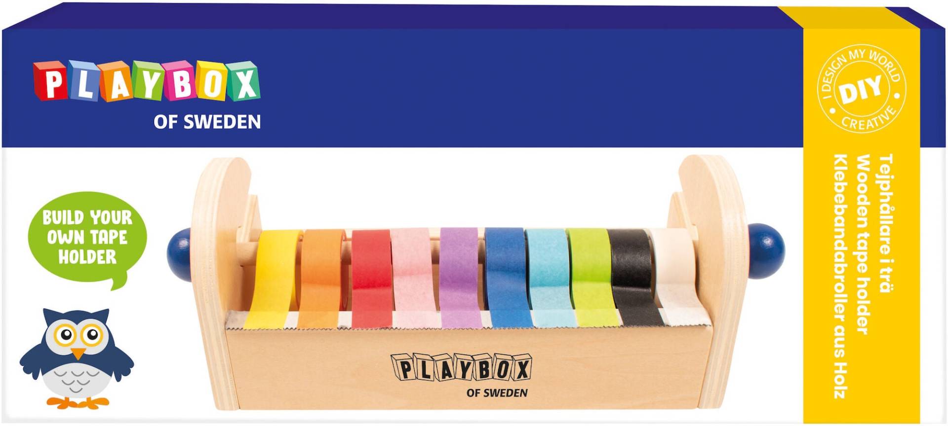 Playbox Tapehalter aus Holz von Playbox