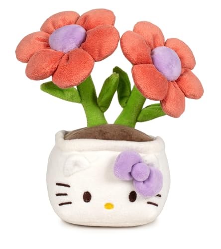 Hello Kitty Botanica Plüschtier, Marga-Blume, 25 cm, Grün, Rosa und Weiß Hello Kitty Botanica Plüschtier, Marga-Blume, 25 cm, Grün, Rosa und Weiß von Playbyplay