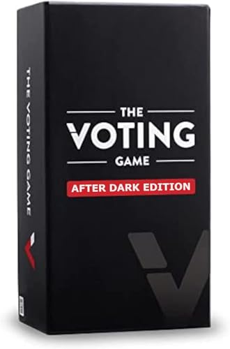 The Voting Game Dyce Games After Dark Edition | NSFW Edition | Verstörend, gewagt & urkomisch | Gruppenkartenspiel | Alter 17+ Jahre | 4-10 Spieler | Englisch von The Voting Game