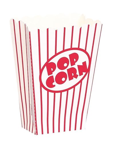 Playflip 80 kleine Popcorn Schachteln Boxen 13 x 9,5 x 9,5 cm von Playflip