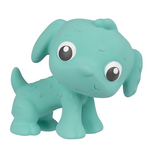 Eco Play Pooky Puppy aus Naturkautschuk, Türkis von Playgro