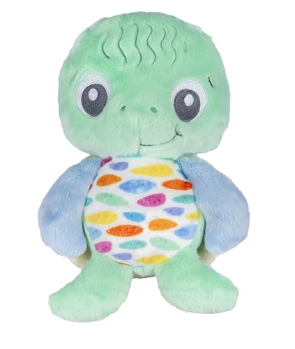 Playgro Plüsch Kuscheltier Stofftier ECO Schildkröte extra Soft - Hergestellt aus recycelten Wasserflaschen - Motiv Schildkröte von Playgro