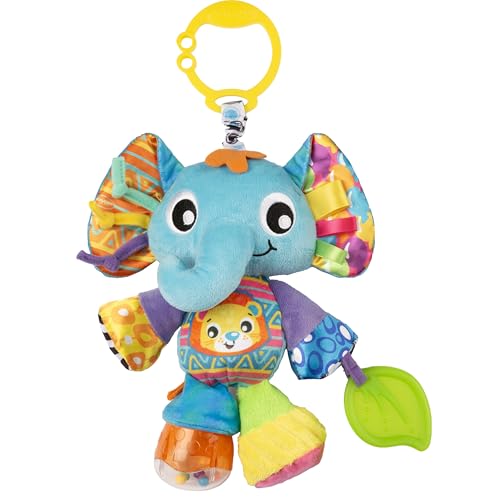 Playgro Activity Friend Elly Elephant, Spielzeug für Babys, 0+ Monate, multisensorisches Spielzeug für Säuglinge, Lernen und Stimulation Playgro Activity Friend Elly Elephant, Spielzeug für Babys, 0+ Monate, multisensorisches Spielzeug für Säuglinge, Lernen und Stimulation von Playgro
