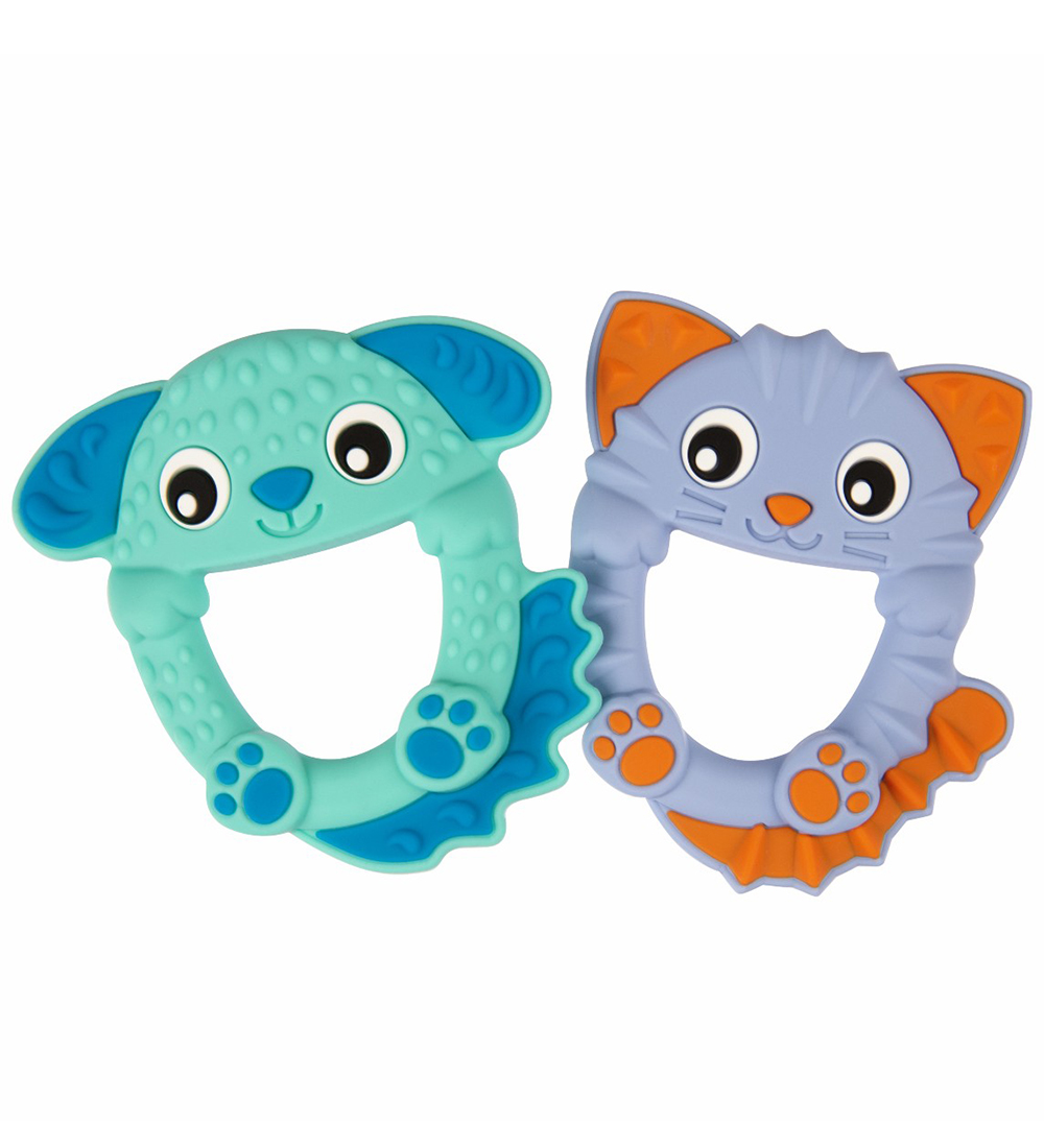 Playgro Beißringe - 2er-Pack - Hund & Katze - Playgro - One Size - Beißringe Playgro Beißringe - 2er-Pack - Hund & Katze - Playgro - One Size - Beißringe von Playgro