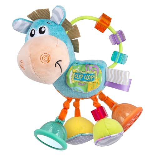 Playgro Clip Clop Blue Activity Rassel P0188462 von Playgro