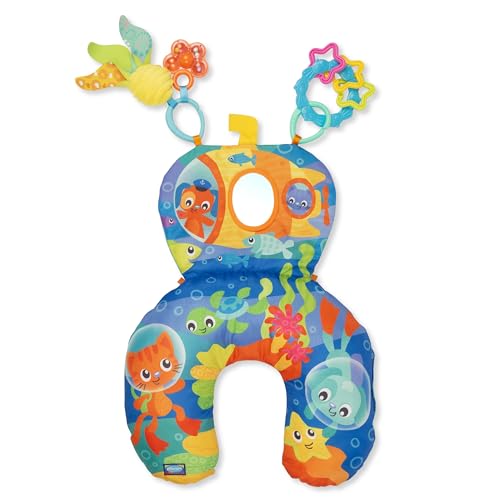 Playgro Ocean Adventure Bauchkissen | Spaß und Unterstützung für die Bauchzeit von Babys ab 0 Monaten von Playgro