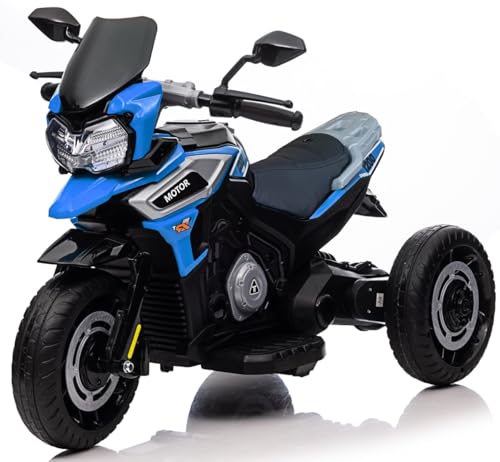 Motorrad SR 1000, Kinderauto Kinderfahrzeug Elektromotorrad (Blau) von Playhouse