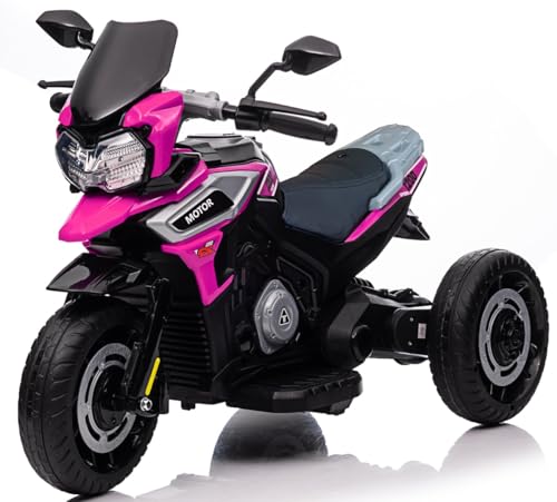 Motorrad SR 1000, Kinderauto Kinderfahrzeug Elektromotorrad (Rose) von Playhouse