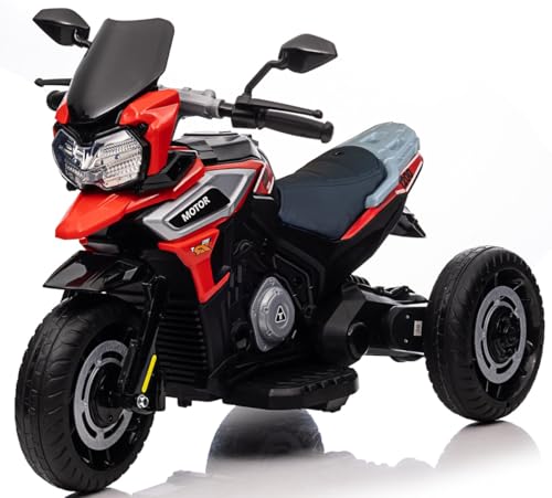 Motorrad SR 1000, Kinderauto Kinderfahrzeug Elektromotorrad (Rot) von Playhouse