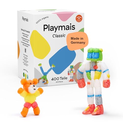 Playmais Basic 400 | 400 Teile | Bastelset | natürliches Spielzeug | inkl. Schwämmchen & Bastelmesser | vegan, verantwortungsvoll & sicher für Kinder & Umwelt | ab 3 Jahren Playmais Basic 400 | 400 Teile | Bastelset | natürliches Spielzeug | inkl. Schwämmchen & Bastelmesser | vegan, verantwortungsvoll & sicher für Kinder & Umwelt | ab 3 Jahren von Playmais