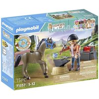 PLAYMOBIL 71357 - Horses of Waterfall - Hufschmied Ben & Achilles von PLAYMOBIL