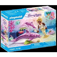 PLAYMOBIL 71501 - Princess Magic - Meerjungfrau mit Delfinen von PLAYMOBIL