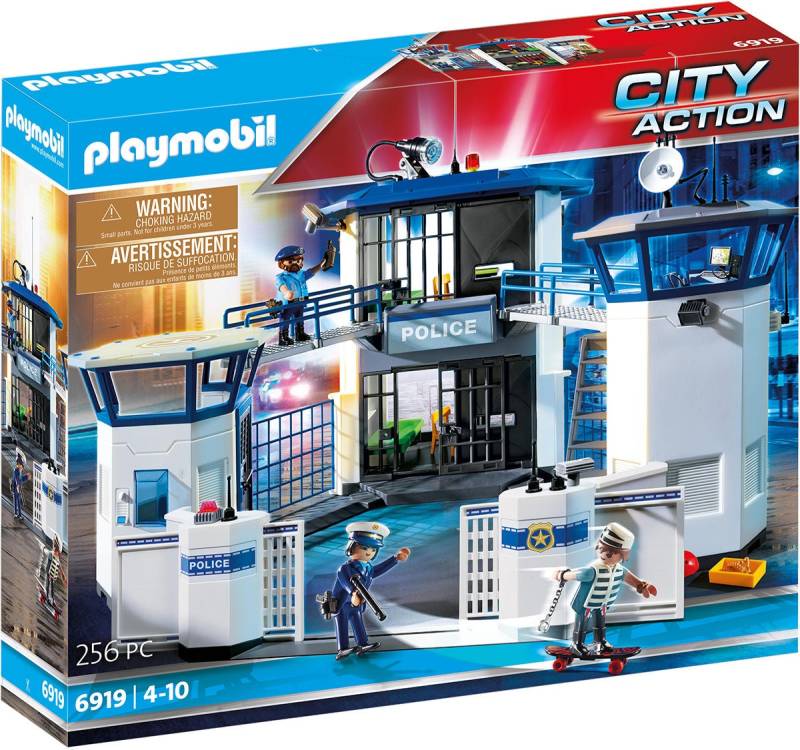 Playmobil 6919 City Action Polizeistation mit Gefängnis von Playmobil