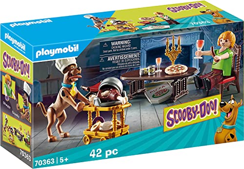 PLAYMOBIL SCOOBY-DOO! 70363 Abendessen mit Scooby, Ab 5 Jahren von PLAYMOBIL