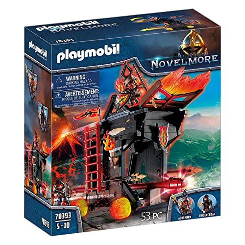 PLAYMOBIL Novelmore 70393 Feuerrammbock, Für Kinder von 4-10 Jahren von PLAYMOBIL