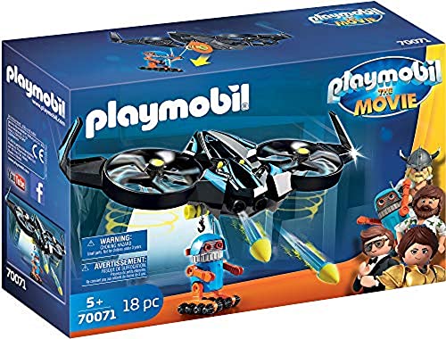 PLAYMOBIL:The Movie 70071 Robotitron mit Drohne, Ab 5 Jahren von PLAYMOBIL