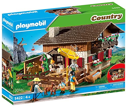 PLAYMOBIL Country 5422 Almhütte, Spielzeug für Kinder ab 4 Jahren [Exklusiv bei Amazon] von PLAYMOBIL