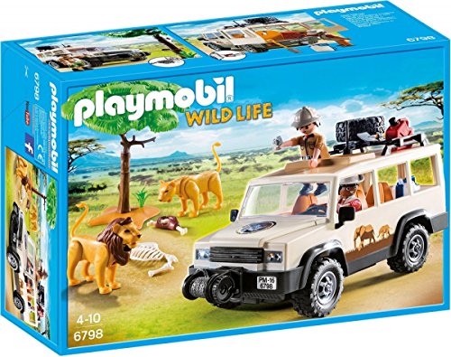PLAYMOBIL Wild Life 6798 Safari-Geländewagen mit Seilwinde, Ab 4 Jahren von PLAYMOBIL