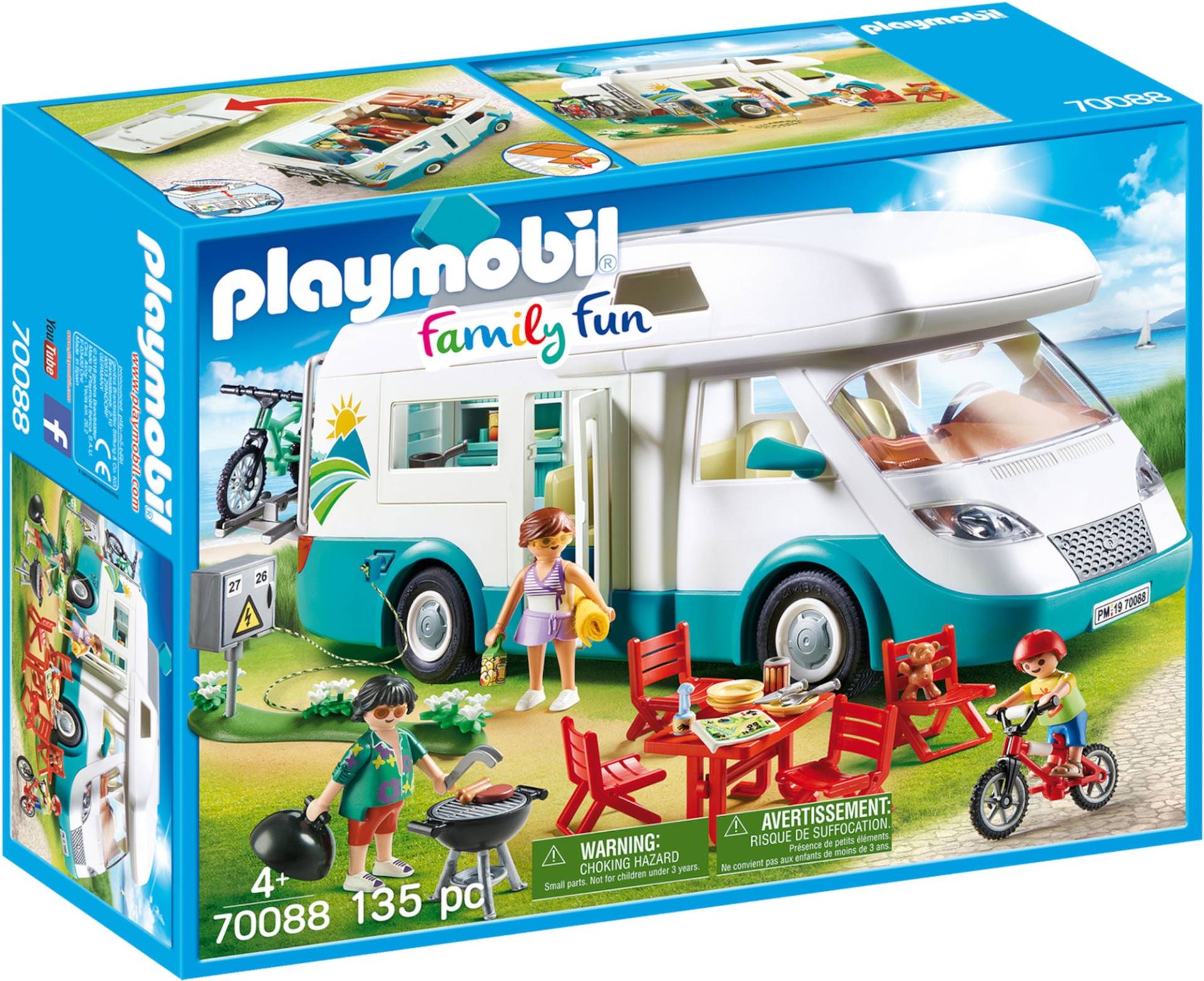 Playmobil 70088 Family Fun Familien-Wohnmobil von Playmobil