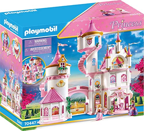 PLAYMOBIL | Princess | Großes Prinzessinnenschloss | mit drehbarer Tanzplatte | Spielzeug für Kinder ab 4 Jahren | 70447 von PLAYMOBIL