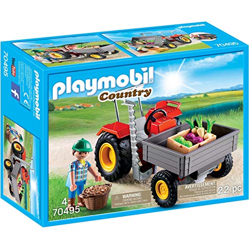 Playmobil 70495 - Gemüsebauer mit Erntetraktor von PLAYMOBIL