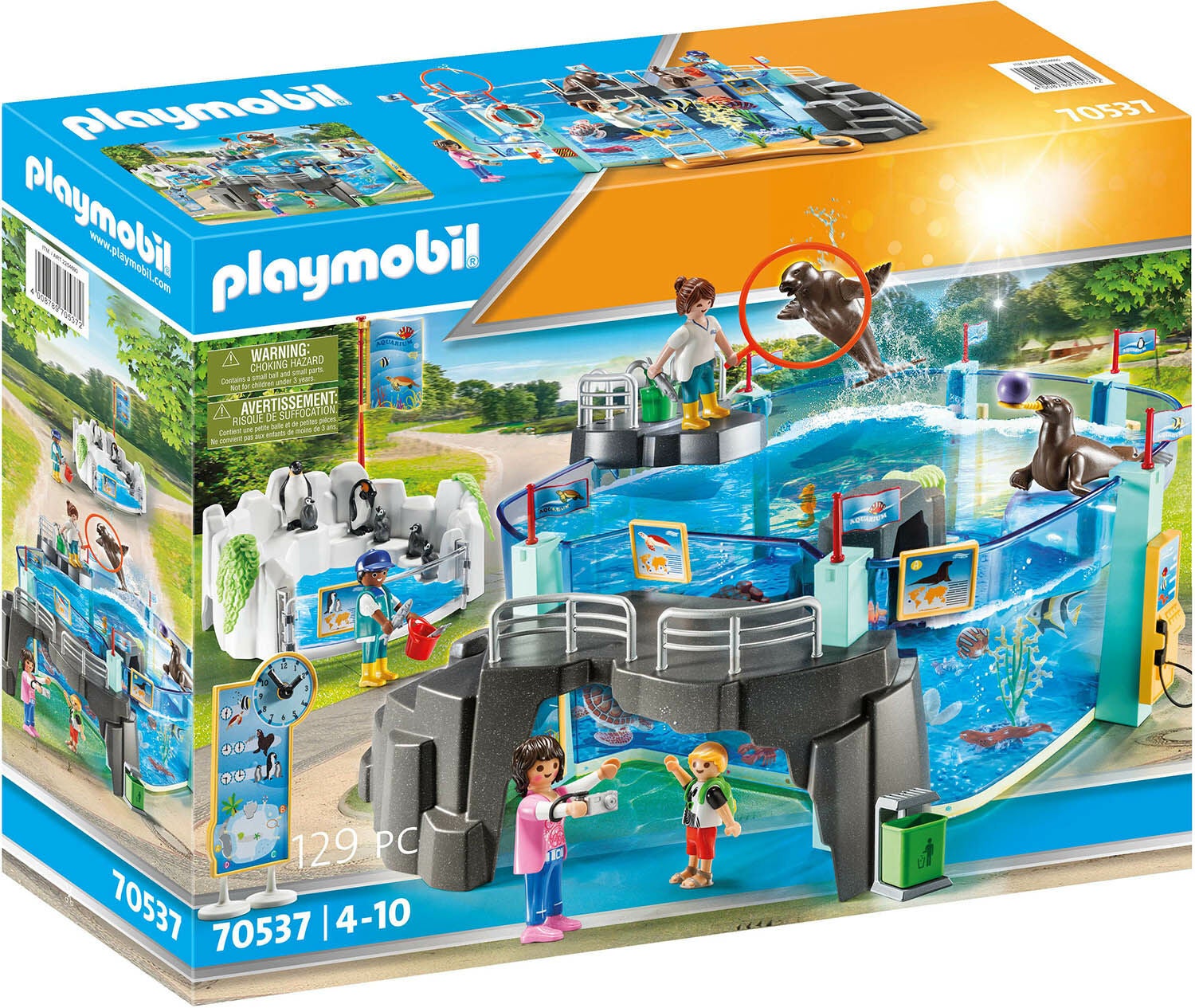 Playmobil 70537 Family Fun Spielset Ein Tag im Aquarium von Playmobil