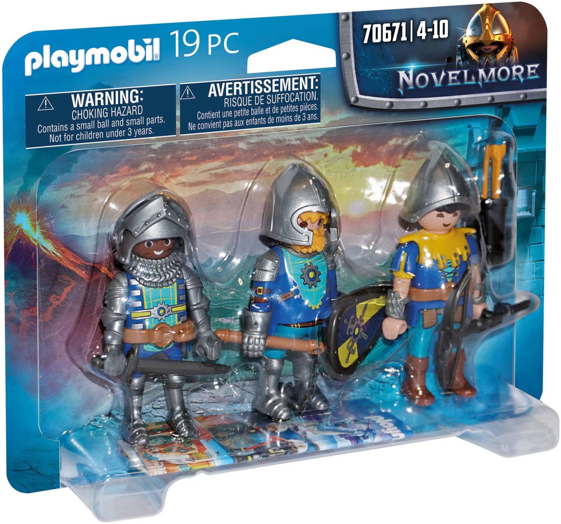 Playmobil 70671 3er Set Novelmore Ritter von Playmobil