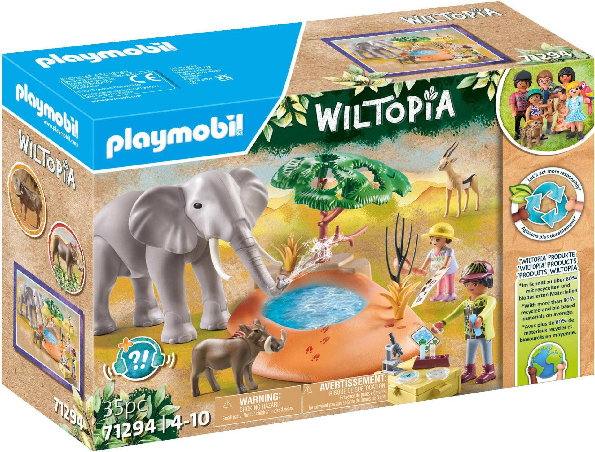 Playmobil 71294 Wiltopia Baukasten Spritztour zum Wasserloch von Playmobil