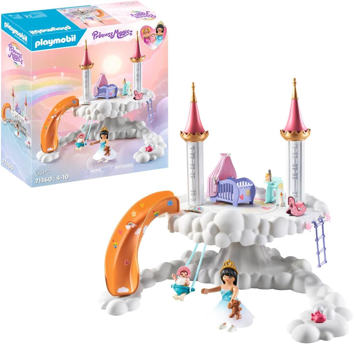 Playmobil 71360 Princess Magic Baukasten Himmlische Babywolke von Playmobil