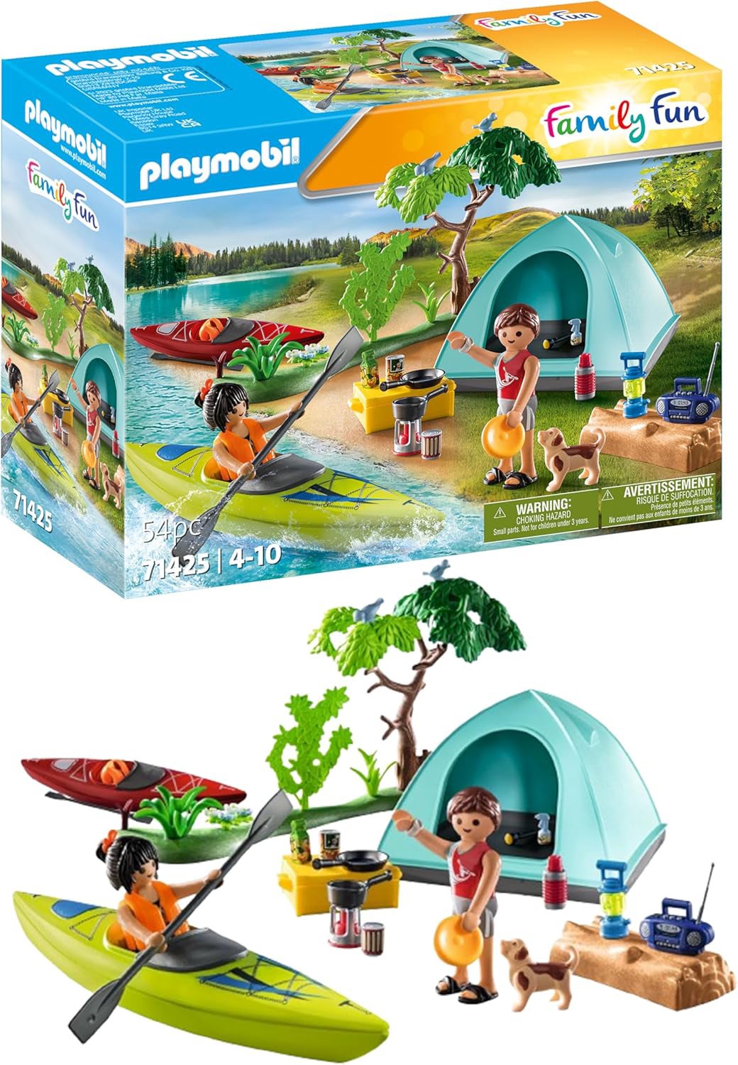 Playmobil 71425 Family Fun Zelten von Playmobil