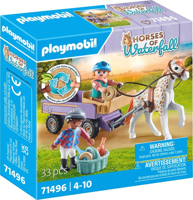 Playmobil 71496 Horses of Waterfall Bausatz Ponykutsche von Playmobil