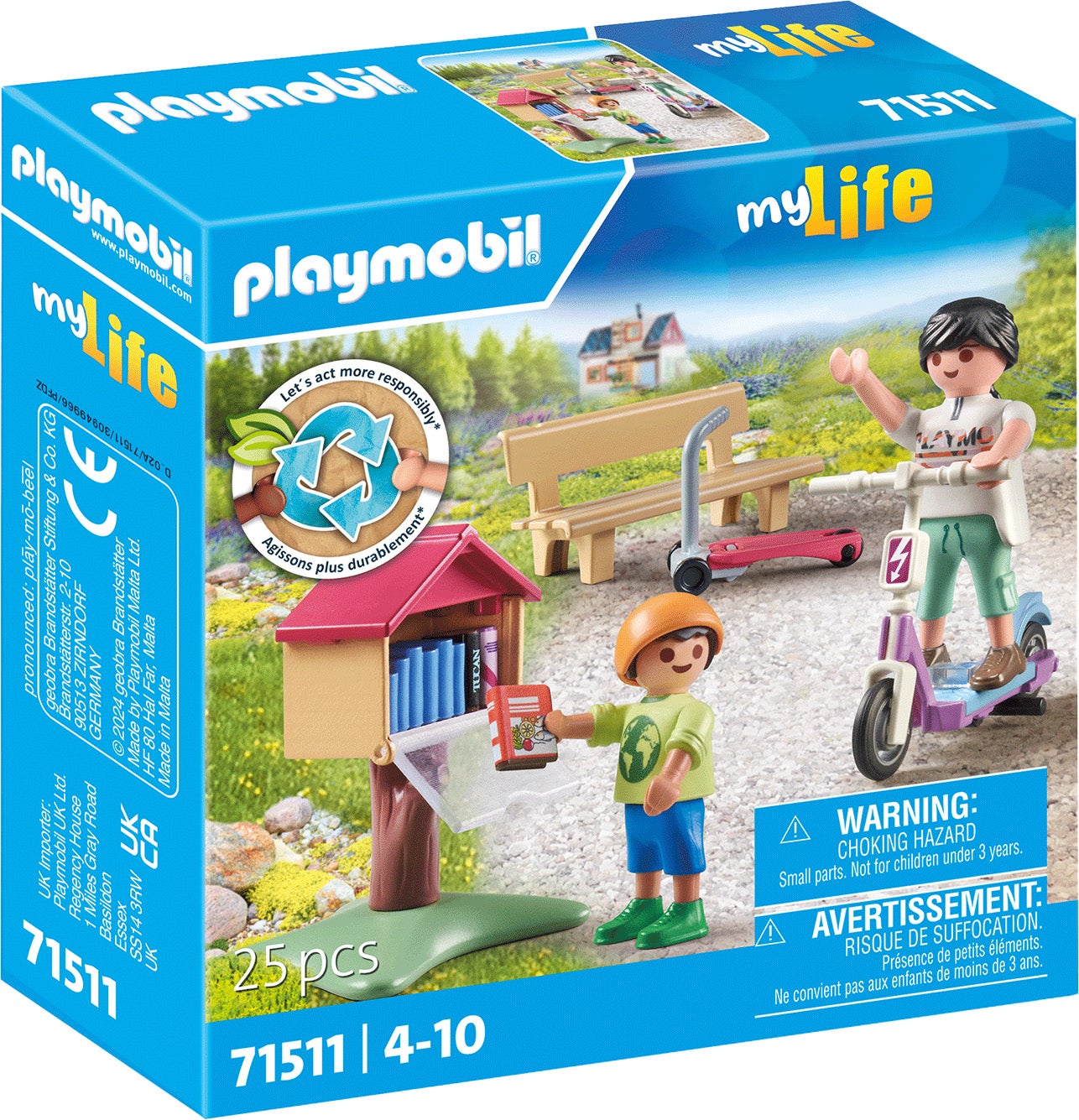 Playmobil 71511 My Life Bausatz Büchertausch für Leseratten von Playmobil