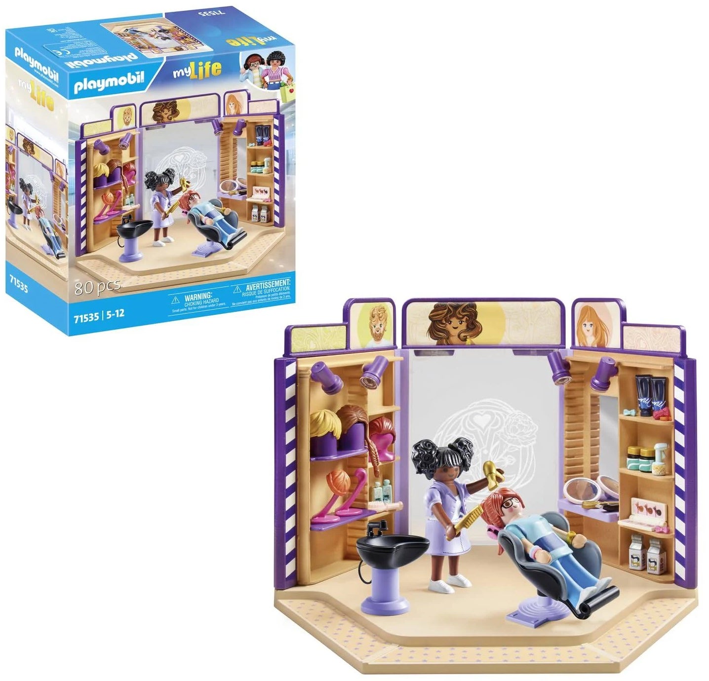 Playmobil 71535 My Life Bausatz Friseursalon von Playmobil