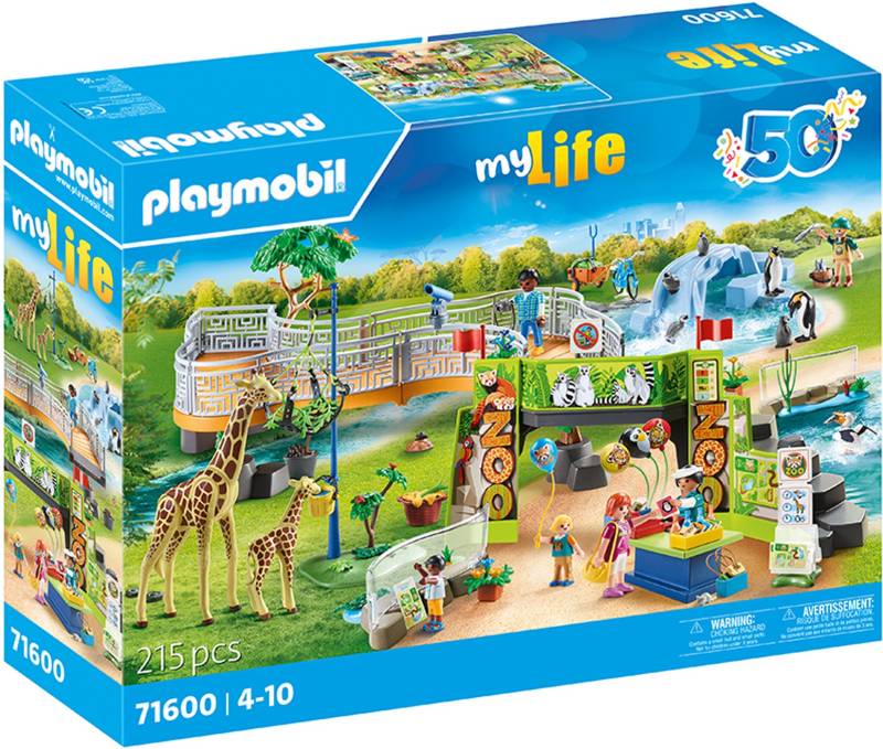 Playmobil 71600 My Life Bausatz Mein großer Erlebnis-Zoo von Playmobil