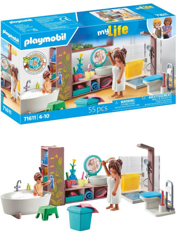 Playmobil 71611 My Life Bausatz Badezimmer von Playmobil