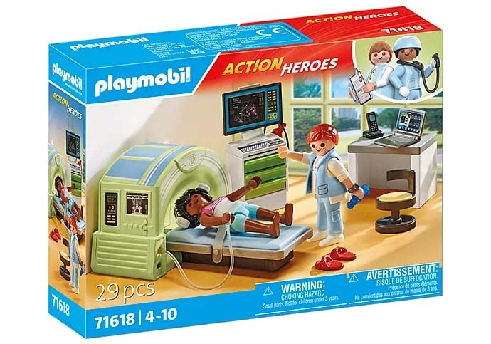 Playmobil 71618 Action Heroes Bausatz MRT mit Patient von Playmobil