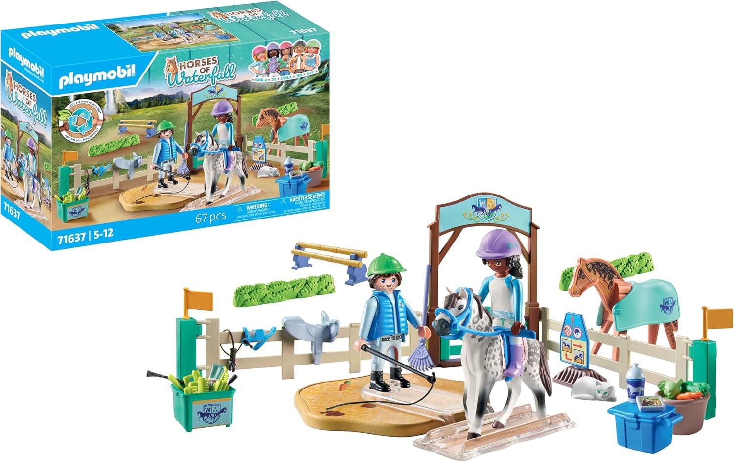 Playmobil 71637 Horses of Waterfall Bausatz Moderne Reitschule von Playmobil