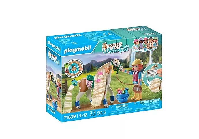 Playmobil 71639 Horses of Waterfall Ellie &  Pferd mit Kreppeisen von Playmobil