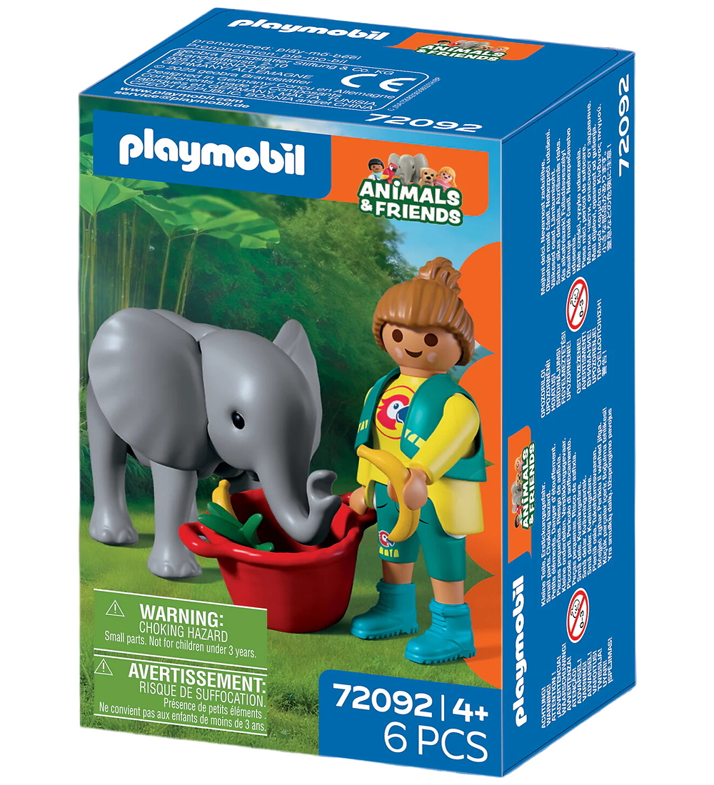 Playmobil Animals & Friends - Zoo: Babyelefant und Tierpfleger - - Playmobil - One Size - Spielzeugfiguren Playmobil Animals & Friends - Zoo: Babyelefant und Tierpfleger - - Playmobil - One Size - Spielzeugfiguren von Playmobil