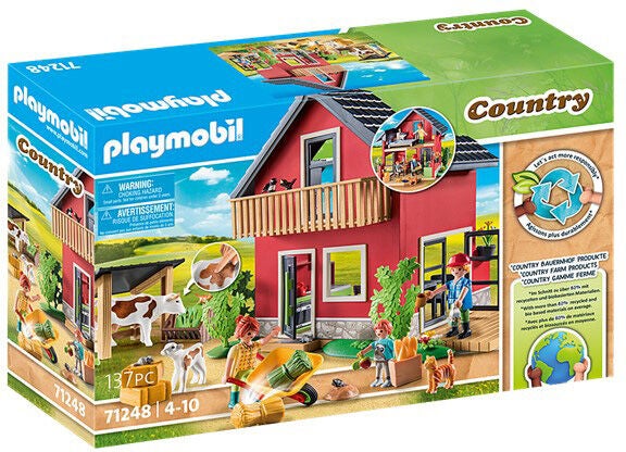 Playmobil Country Farmhouse with Outdoor Area Baukasten von Playmobil