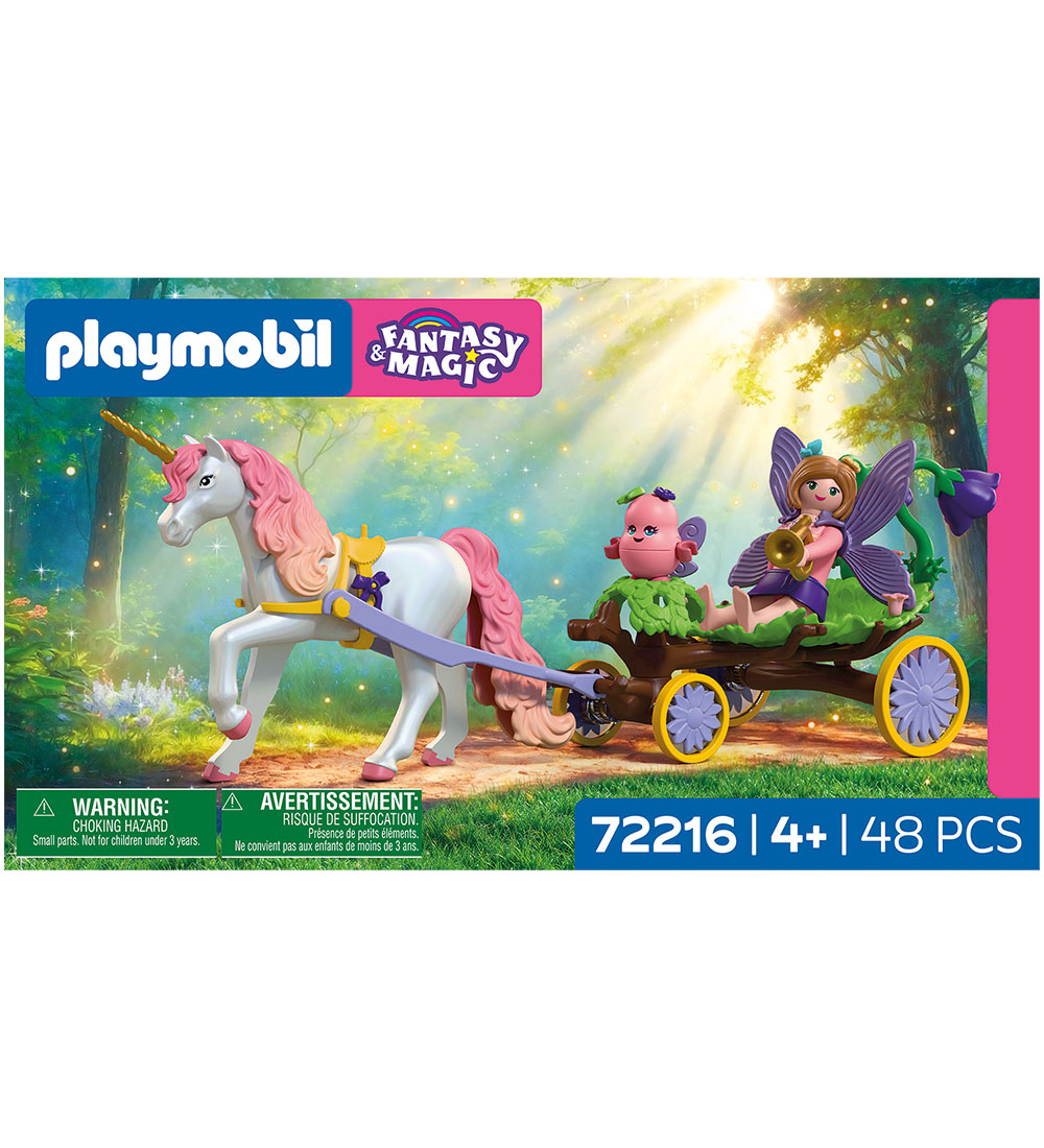 Playmobil Fantasy & Magic - Einhorn-Kinderwagen 72216 - 48 Teile - Playmobil - One Size - Spielzeug Playmobil Fantasy & Magic - Einhorn-Kinderwagen 72216 - 48 Teile - Playmobil - One Size - Spielzeug von Playmobil