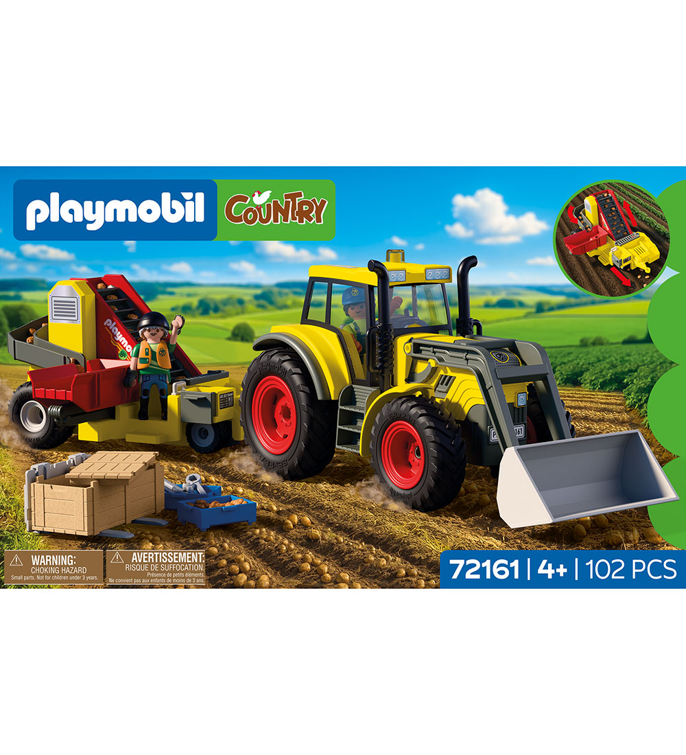 Playmobil Groß Traktor Mit Kartoffelroder - 72161 - 102 Teile - Playmobil - One Size - Spielzeug Playmobil Groß Traktor Mit Kartoffelroder - 72161 - 102 Teile - Playmobil - One Size - Spielzeug von Playmobil