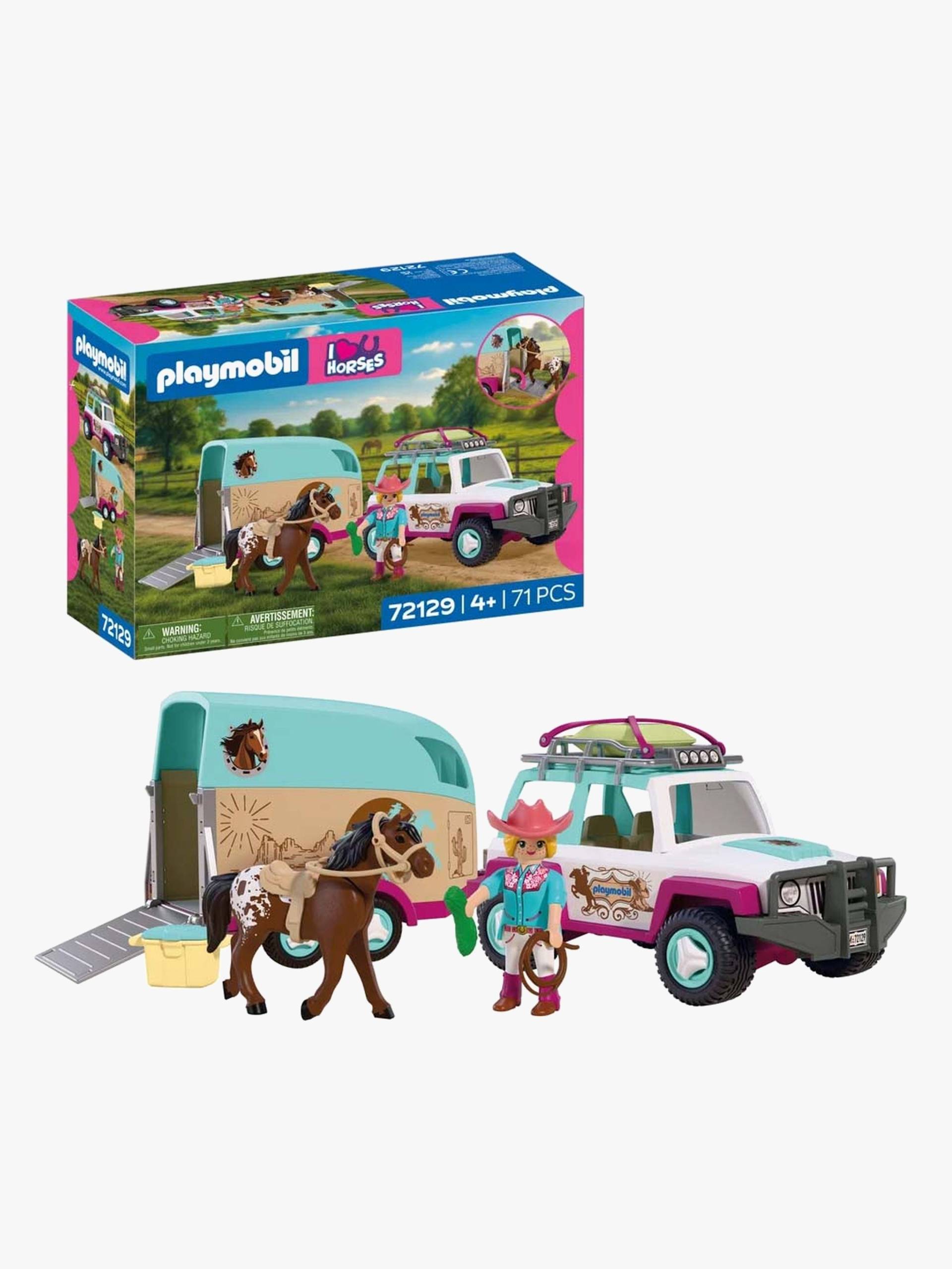Playmobil I Love Horses 72129 Geländewagen mit Pferdeanhänger Playmobil I Love Horses 72129 Geländewagen mit Pferdeanhänger von Playmobil